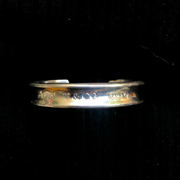 Rare Vintage 1997 Tiffany & Co. Silver Cuff Bracelets - Picture 1 of 6